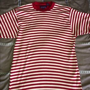 Koman Jeans striped shirt